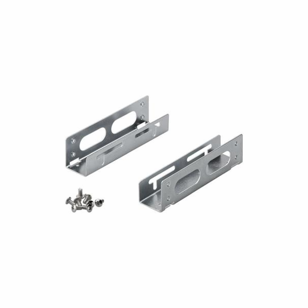 Redukce 5,25"/3,5" kovový pár (držák disku do 5,25")