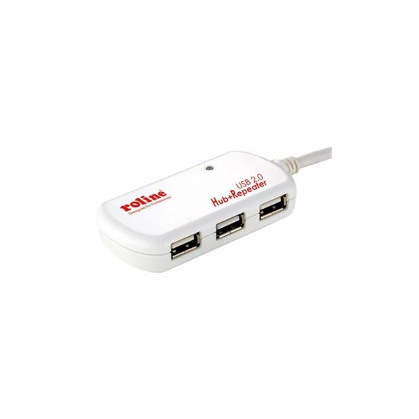 OEM USB hub 2.0 4 porty s aktivním prodlužovacím adaptére...