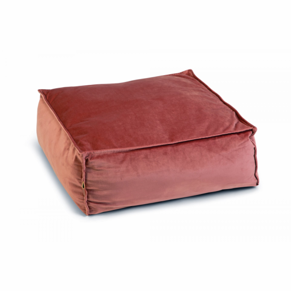 Designed by Lotte Polštář Velveti pro kočky růžový 50x50x...