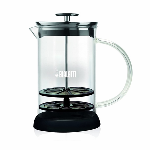 Bialetti pěnovač mléka skleněný 1 l