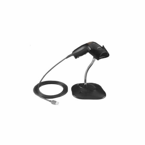 Čtečka Zebra LS1203, snímač čarového kódu, KIT, black, USB