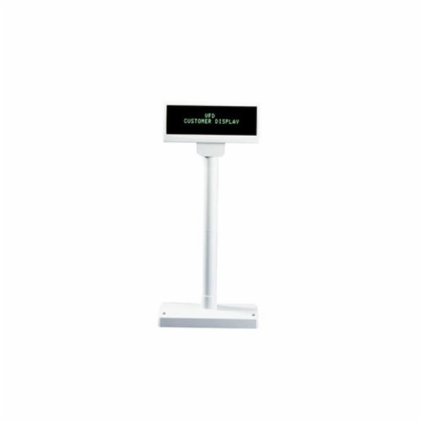 Displej FEC FV-2029M VFD, 2x20, 9mm, USB/RS232, béžový, s...