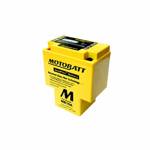 Baterie Motobatt MB16A 19Ah, 12V, 2 vývody 