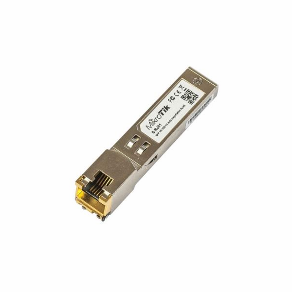 SFP modul Mikrotik S-RJ01 RJ-45, 10/100/1000Mbit, 100m, 1G