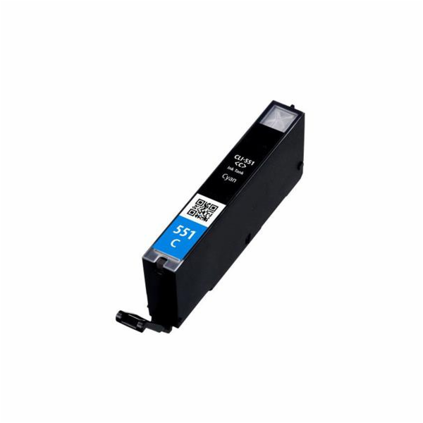 Inkoust CLI-551C XL kompatibilní azurový pro Canon (13ml)