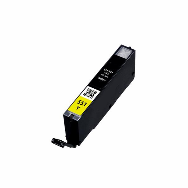 Inkoust CLI-551Y XL kompatibilní žlutý pro Canon (13ml)