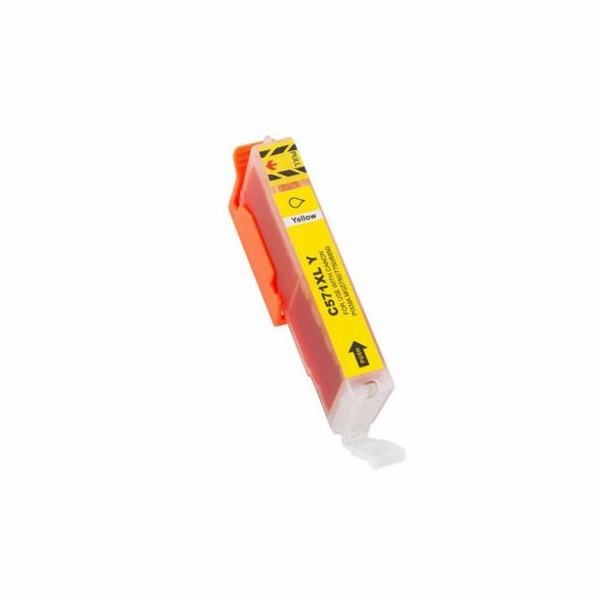 Inkoust CLI-571Y XL kompatibilní žlutý pro Canon (13ml)