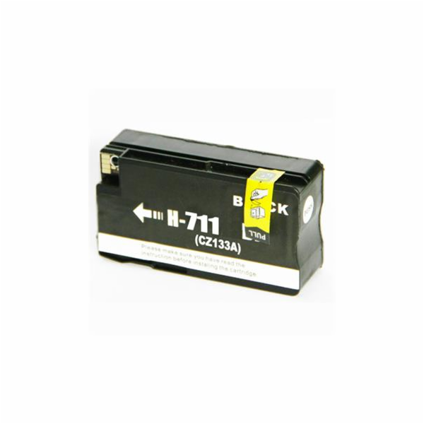 Inkoust CZ133A (No.711) kompatibilní černý pro HP (80ml)