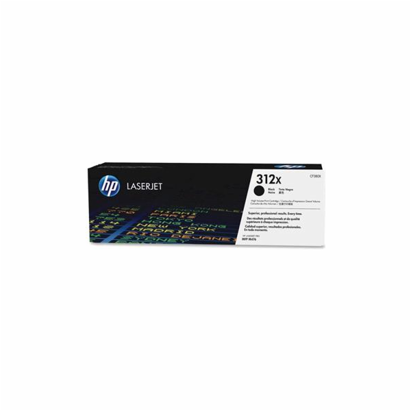 HP 312X - Vysoká výtěžnost - černá - originální - LaserJe...
