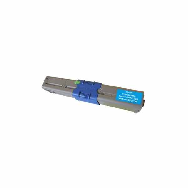 Toner 44469706 kompatibilní azurový pro OKI C310, C330, C...