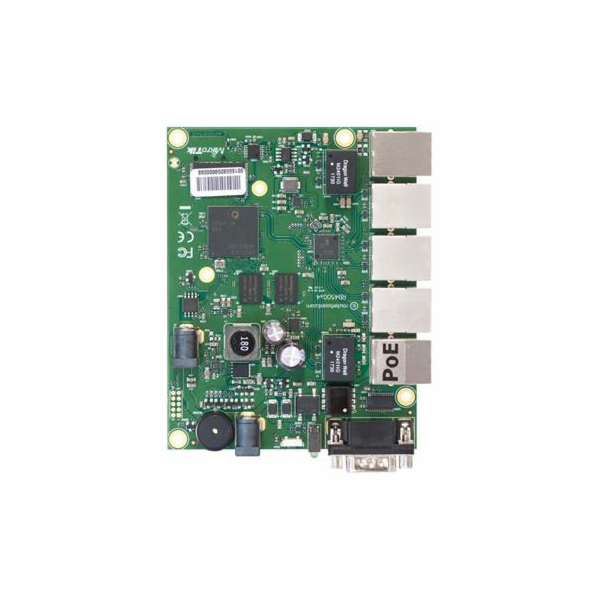 RouterBoard Mikrotik RB450Gx4 ROS L5, 4x GLAN