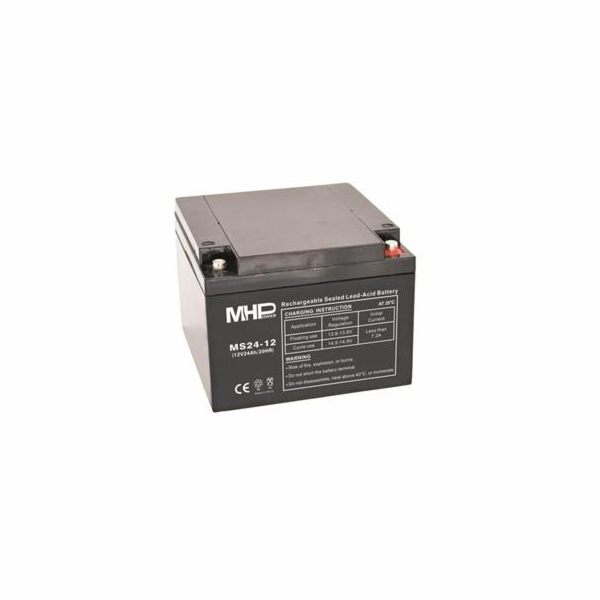Baterie MHPower MS24-12 VRLA AGM 12V/24Ah 
