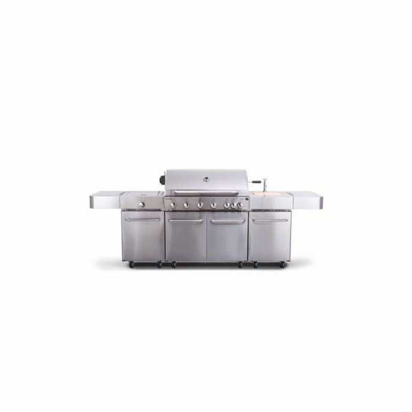 Plynový gril G21 Nevada BBQ kuchyně Premium Line, 8 hořák...