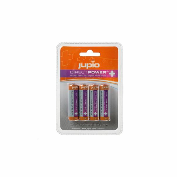 Baterie Jupio AA Ni-MH 2500mAH (4pcs) dobíjecí