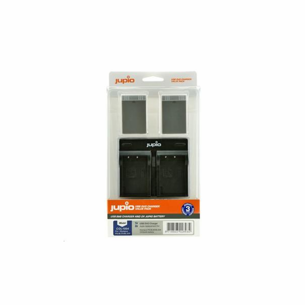 Set Jupio 2x baterie BLS5 / BLS50 - 1210 mAh a duální nab...