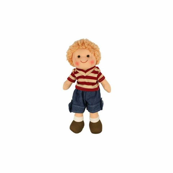 Bigjigs Toys Látková panenka Harry 28 cm