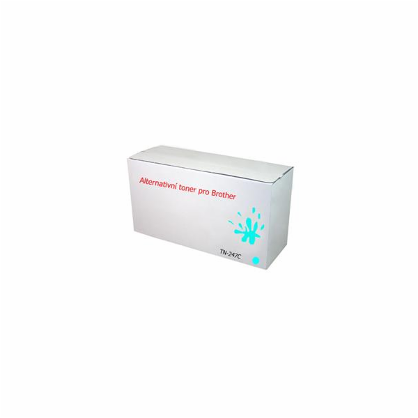 Toner TN-247C (TN247C) Premium kompatibilní pro Brother, ...