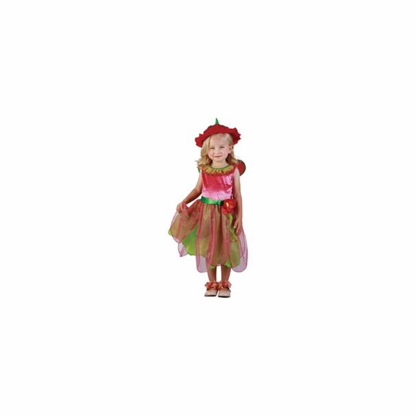 Karnevalový kostým Jahodová víla 92 - 104 cm