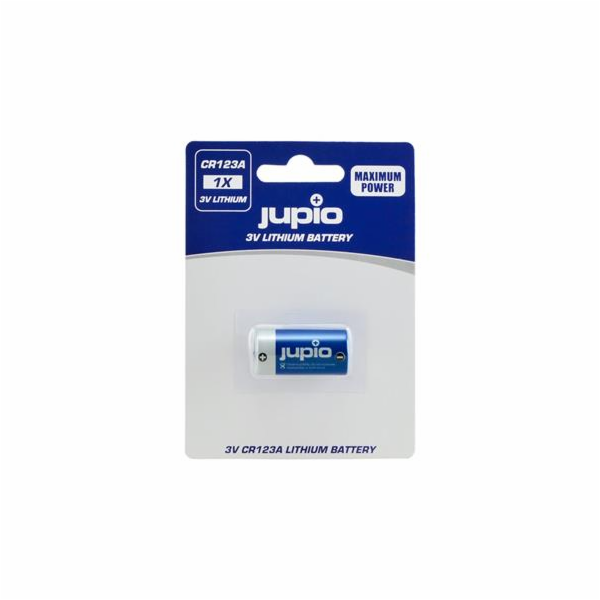 Baterie Jupio CR123A Lithium 3V 1ks 