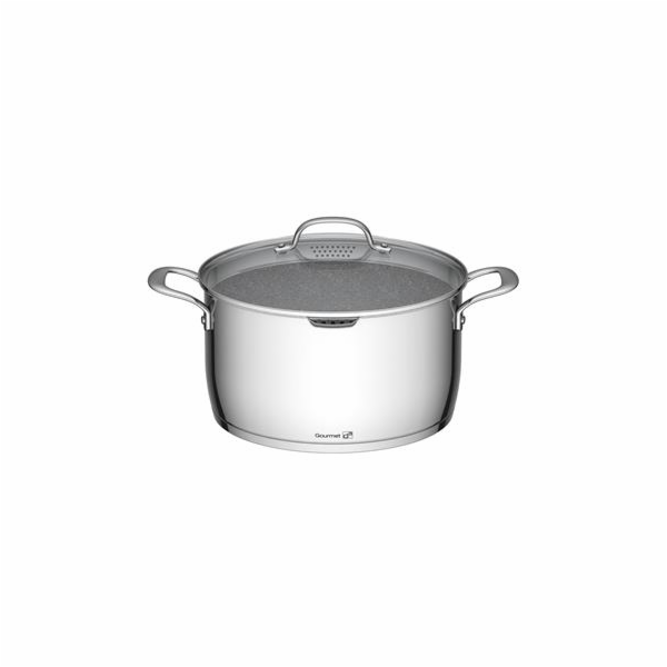 Hrnec G21 Gourmet Miracle s cedníkem 28 cm s poklicí nere...
