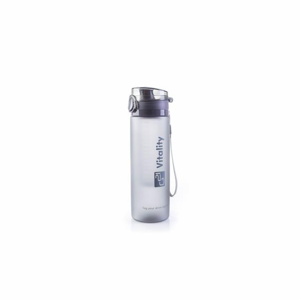 Láhev G21 na smoothie/juice, 600 ml, šedá-zmrzlá