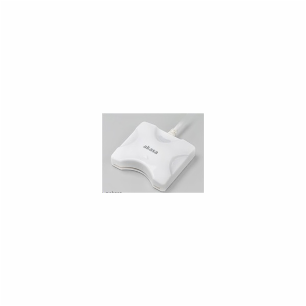 AKASA čtečka karet AK-CR-03WHV2 externí, USB 2.0, podpora...