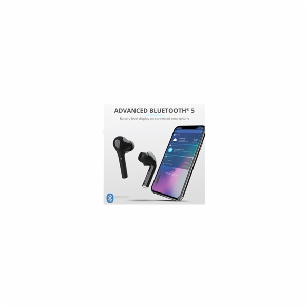 TRUST NIKA TOUCH BLUETOOTH EARPHONE BLK