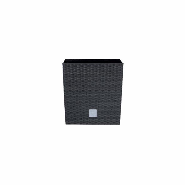 Květináč Prosperplast Rato Low antracit 22,3 x 22,3 x 22,...