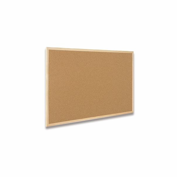 Nástěnka Classic Economy 40 x 30 cm, korková jednostranná