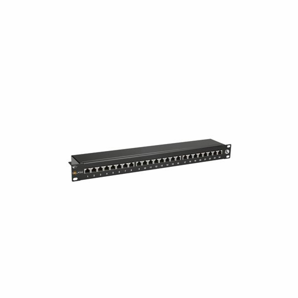 Patch panel Solarix SX24-5E-STP-BK-N 24 x RJ45 CAT5E STP ...
