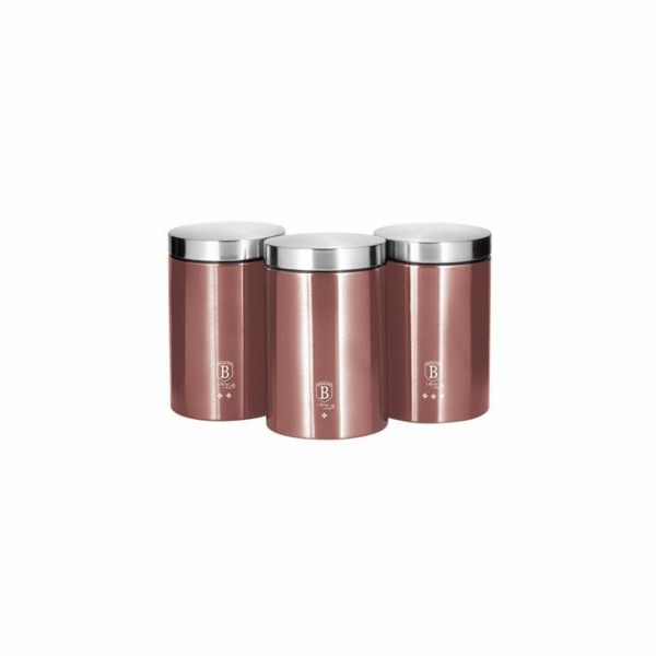BerlingerHaus sada dóz na potraviny 3ks BH-6270 i-Rose 