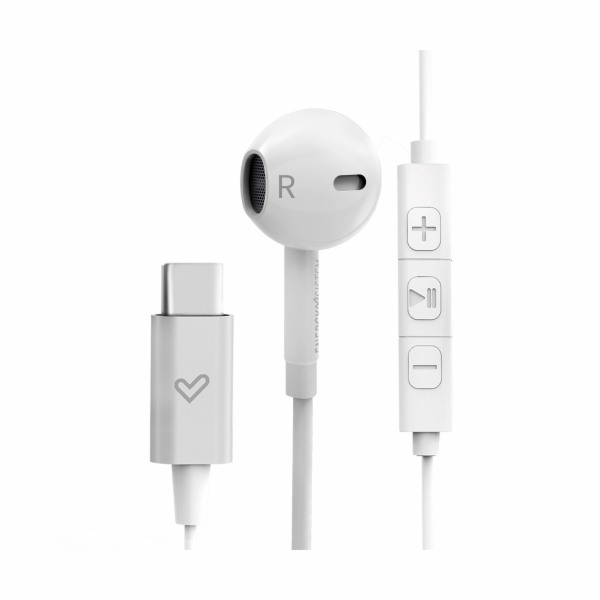 Energy Sistem EP Smart 2 Type C White sluchátka s USB-C k...