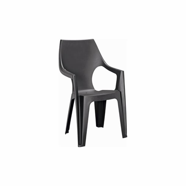 Keter Dante highback Graphite Plastová židle 