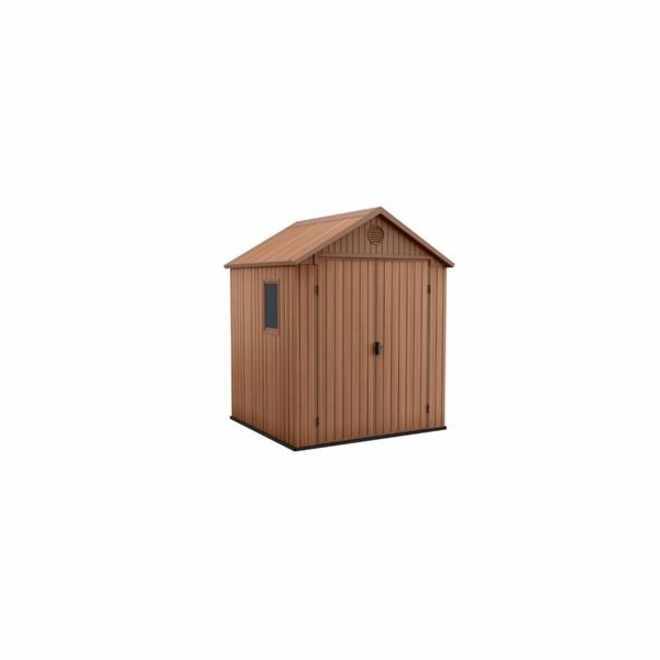 Zahradní domek Keter Darwin 6 x 6 hnědý, s podlahou
