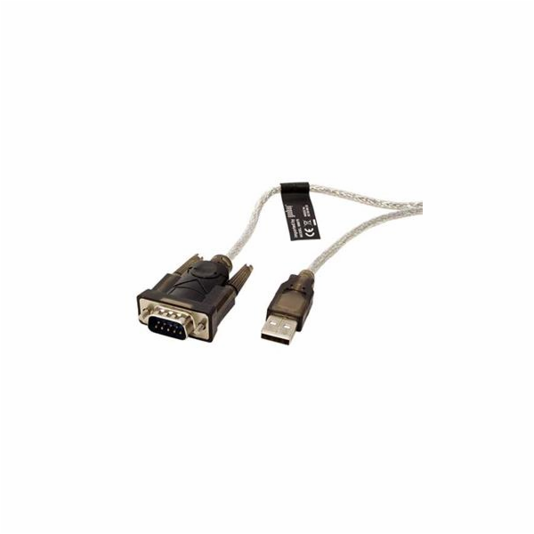 Redukce USB -> 1x sériový port RS232 (MD9) , 1,8m
