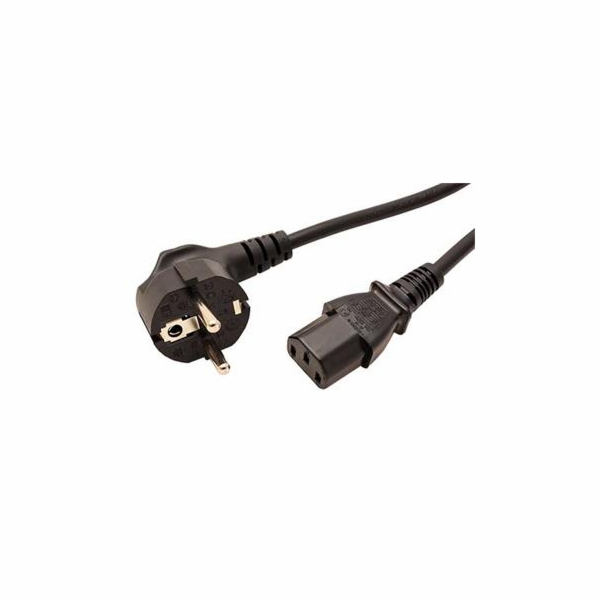 Kabel sítový  230V 1,8m (pro zdroj, monitor)