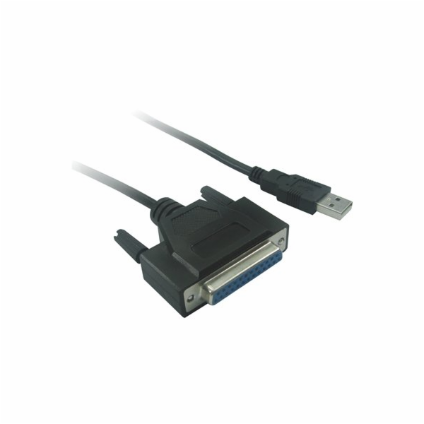 PREMIUMCORD Kabel USB printer kabel, USB na paralelní port