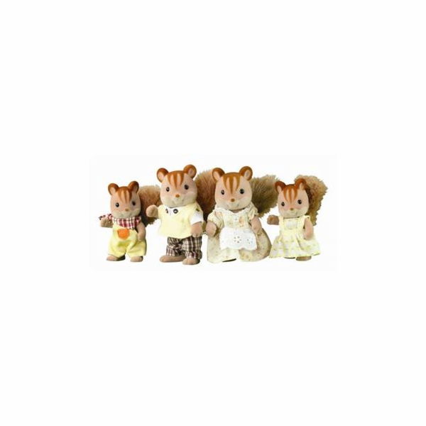 Sylvanian Family Rodina hnědých veverek 