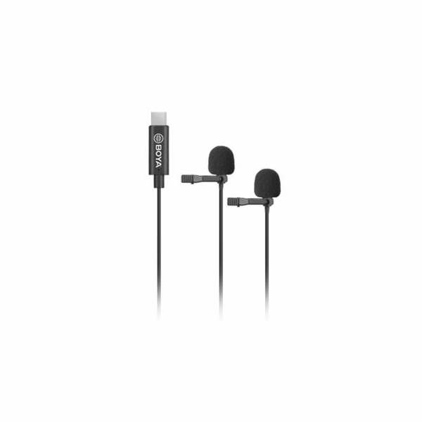 Mikrofon BOYA BY-M3D všesměrový klopový, USB-C