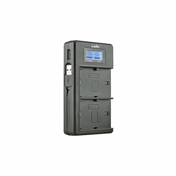 Jupio NP-FH/FV-50/70/100 Nabíječka pro Sony - duální 