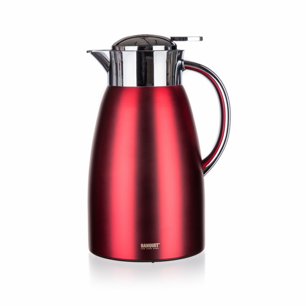 Termoska Banquet nerezová Metallic Red 1,5 l