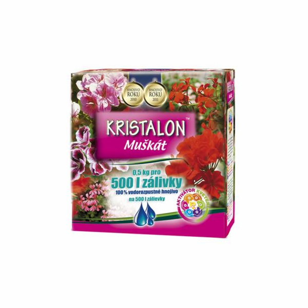 Hnojivo Agro  Kristalon Muškát 0.5 kg