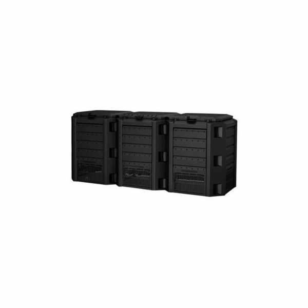 Kompostér Prosperplast COMPOGREEN 3x400 l černý