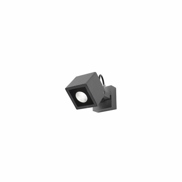 Svítidlo Nova Luce FOCUS WALL GREY nástěnné, IP 54, 6 W