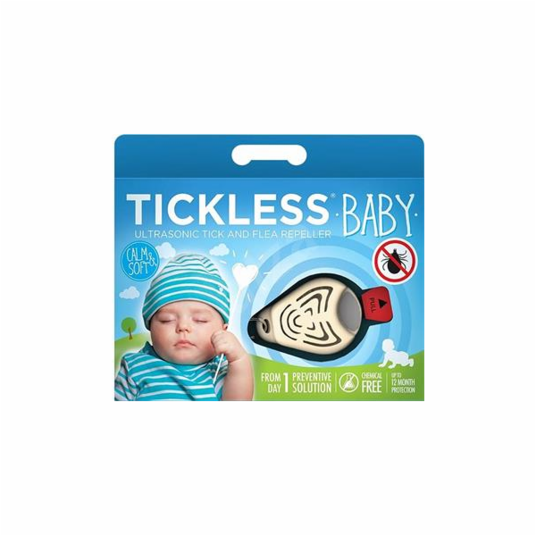TICKLESS® KID Ultrazvukový odpuzovač klíšťat pro děti růžový