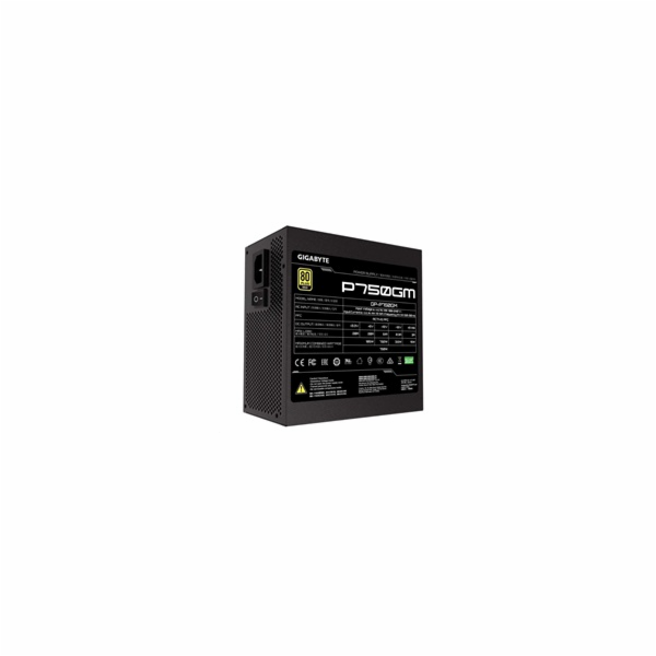 GIGABYTE zdroj P750GM, 750W, 80plus gold, modular, 120 mm...