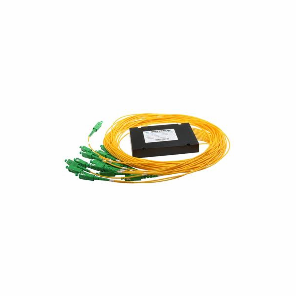 Splitter PLC optický -1x16, 1260-1650nm, ABS box, SC/APC,...