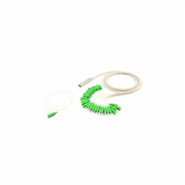 Splitter PLC optický -1x32 1260-1650nm, SC/APC, 1,5m