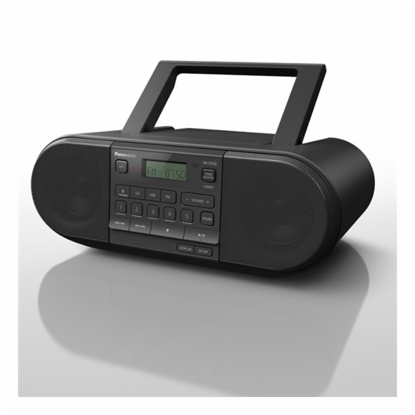 Panasonic RX-D550E-K černá