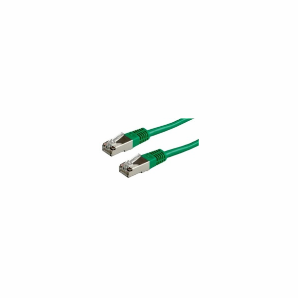 XtendLan patch kabel Cat6A, SFTP, LS0H - 1m, zelený